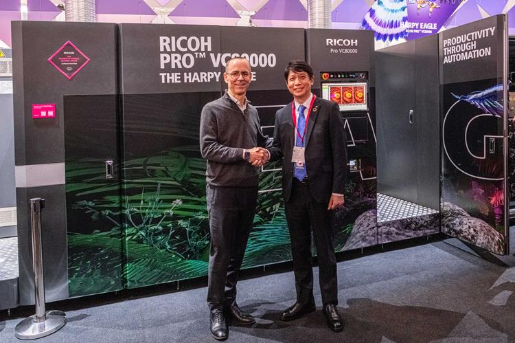 Cimpress poszerza swoje możliwości dzięki inwestycji w model RICOH Pro™ VC80000 