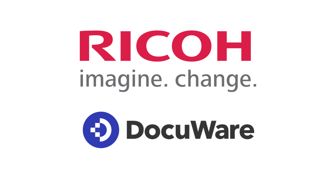 Ricoh and DocuWare logos